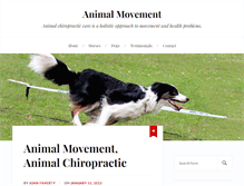 Tablet Screenshot of animalmovement.com